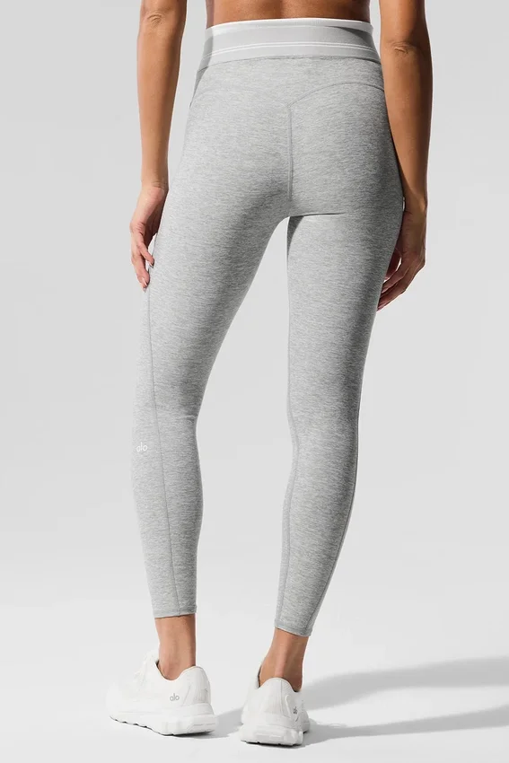 Alosoft High-Waist 7/8 Better Together Legging – Athletic Heather Grey