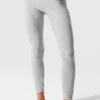 Alosoft High-Waist 7/8 Highlight-legging – Athletic Heather Grey