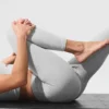 Alosoft High-Waist 7/8 Highlight-legging – Athletic Heather Grey