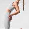 Alosoft High-Waist 7/8 Highlight-legging – Athletic Heather Grey