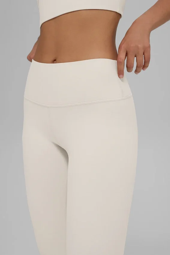 Alosoft High-Waist 7/8 Highlight-Legging - Bone