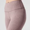 Alosoft High-Waist 7/8 Highlight-Legging - Donkerroze Quartz Heather