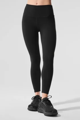 Alosoft High-Waist 7/8 Highlight Legging – Zwart