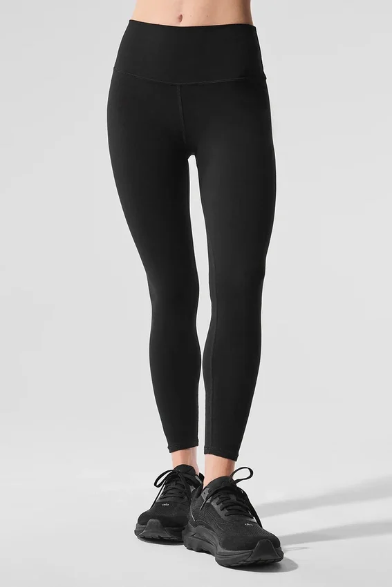 Alosoft High-Waist 7/8 Highlight Legging – Zwart