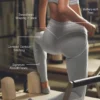 Alosoft High-Waist Heart Throb Legging - Athletic Heather Grey/White