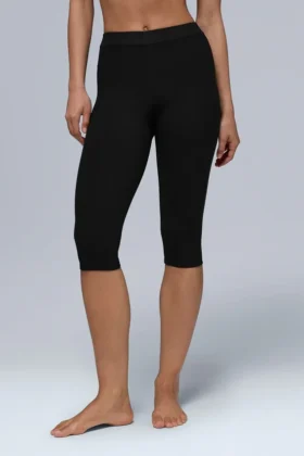 Alosoft Iconic 90’s Capri High-Waist – Zwart
