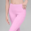 Alosoft Iconic 90's capri met High-Waist – Candy Heart Pink