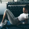Alosoft Iconic 90's Capri met hoge taille - Athletic Heather Grey