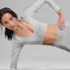 Alosoft Intuition-bh met lange mouwen - Athletic Heather Grey