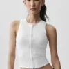 Alosoft Level up Full Zip Top - Wit