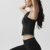 Alosoft Level up Full Zip Top - Zwart