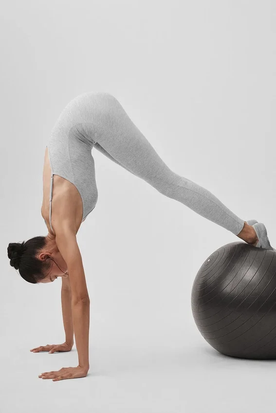 Alosoft One and Done Onesie - Athletic Heather Grey