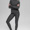 Airlift Winter Warm High-Waist Legging - Anthracite