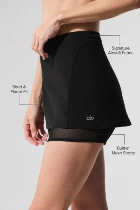 Alosoft Serve It Up-rok – Zwart