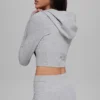 Alosoft Sincere getailleerd jasje - Athletic Heather Grey