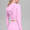 Alosoft Sincere getailleerd jasje - Candy Heart-roze