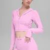 Alosoft Sincere getailleerd jasje - Candy Heart-roze