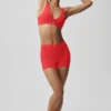 Alosoft Sincere Korte broek - Felrood