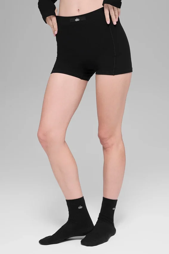 Alosoft Sincere Korte broek - Zwart