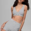 Alosoft Sincere Micro Korte broek - Athletic Heather Grey