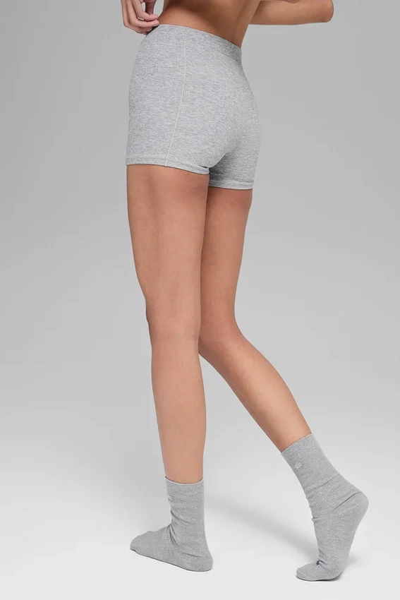 Alosoft Sincere Micro Korte broek - Athletic Heather Grey