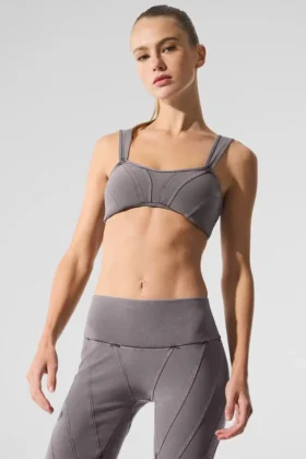 Alosoft Sunray-bh met gewassen look - Cool Grey Wash