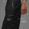 Alpha Shell-broek - Zwart