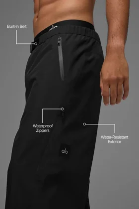 Alpha Shell-broek – Zwart