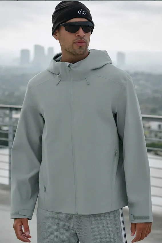 Alpha Shell-jas - Lunar Grey