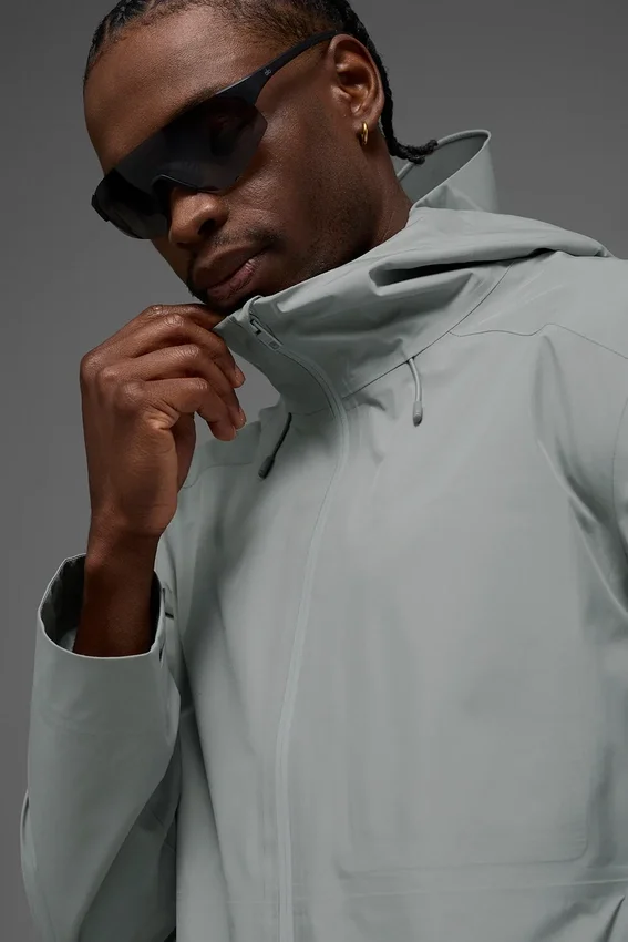 Alpha Shell-jas - Lunar Grey