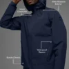 Alpha Shell-jas - Navy