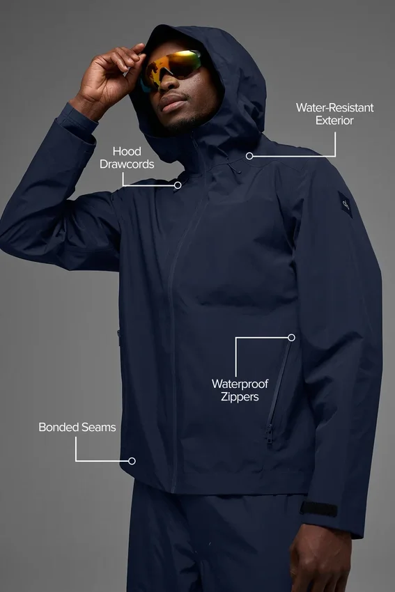 Alpha Shell-jas - Navy