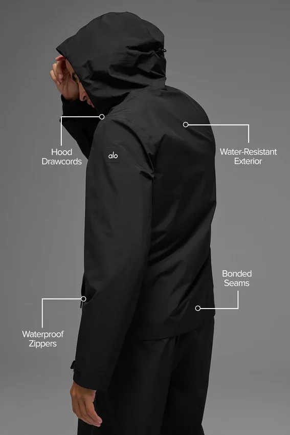 Alpha Shell-jas - Zwart
