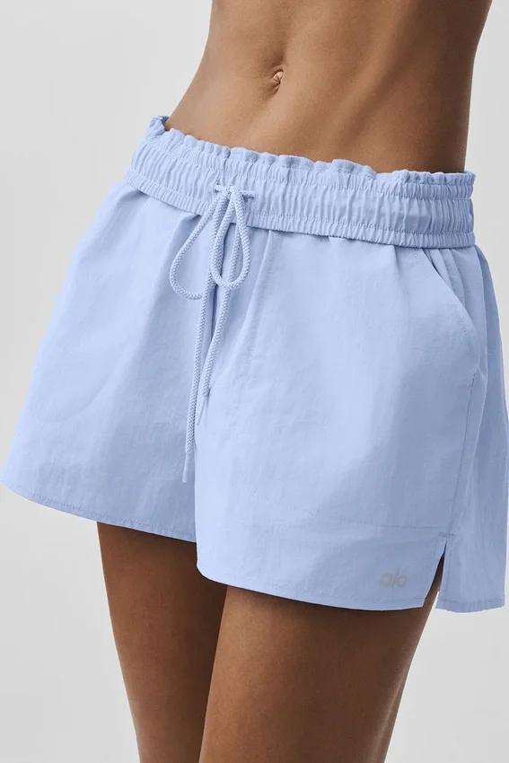 Alumni-korte broek - Licht Provence-blauw