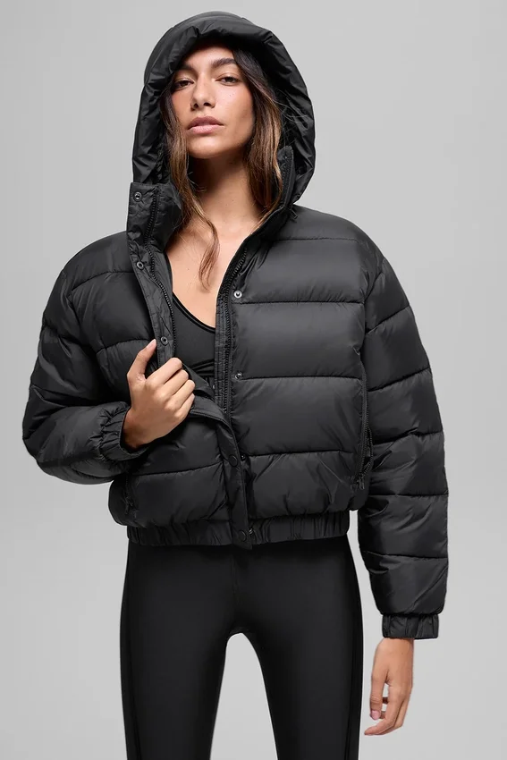 Aspen Love pufferjas - Zwart