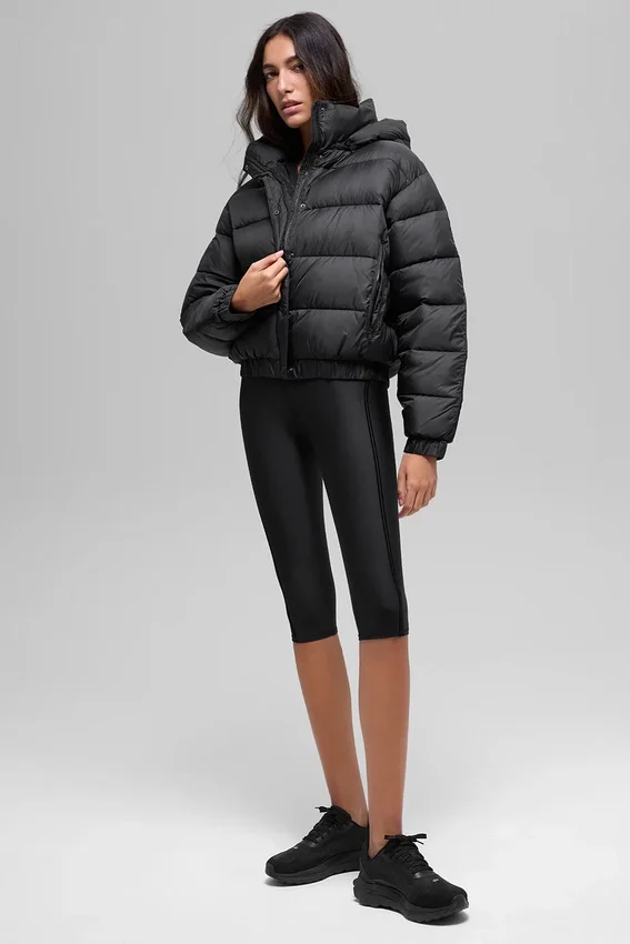 Aspen Love pufferjas - Zwart
