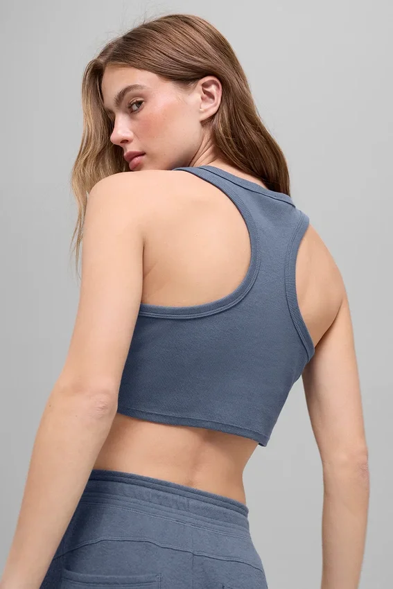 Aspire-tanktop - Bluestone/wit
