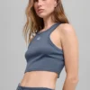 Aspire-tanktop - Bluestone/wit