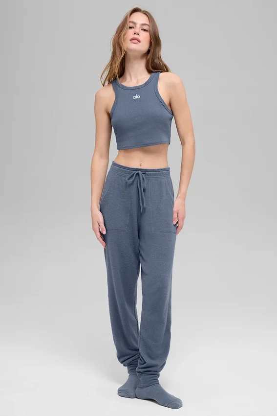 Aspire-tanktop - Bluestone/wit