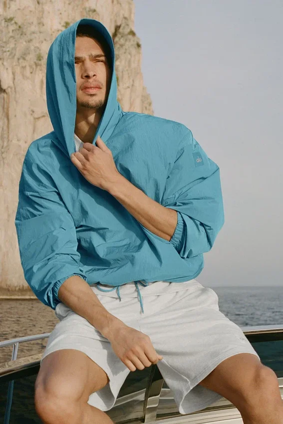 Axis-trui met capuchon - Blue Breeze