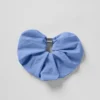Bead It oversized scrunchie - kristalhelder blauw