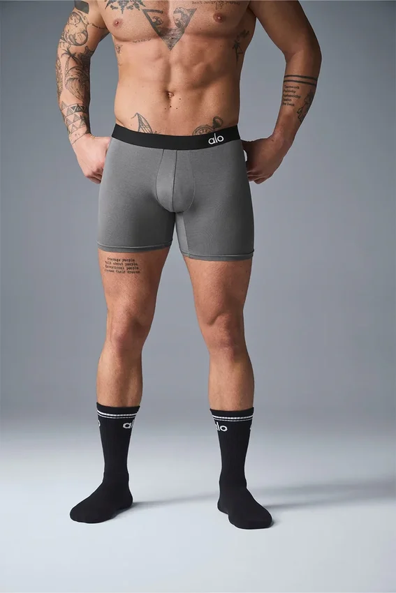 Boxershort voor dag en nacht - Grijs
