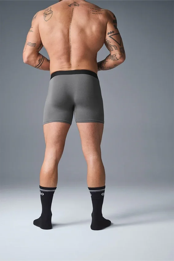 Boxershort voor dag en nacht - Grijs