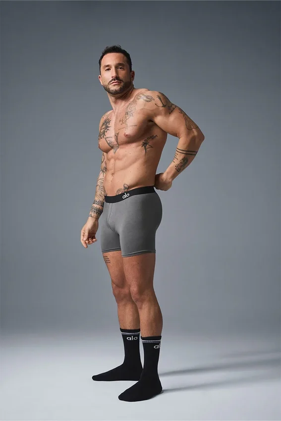 Boxershort voor dag en nacht - Grijs