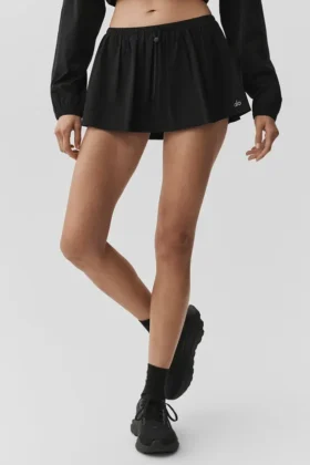 Breezy tennisrok - Zwart