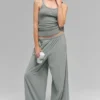 Breezy Wide Leg Broek (Regular) - Lunar Grey