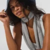 Buckethoed van merinowol - Hazy Heather Grey