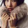 Bunny Slope-jas van wolmix - Alpine Cocoa Heather