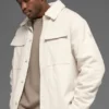 Canvas Utility Shacket - Bone