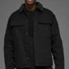 Canvas Utility Shacket - Zwart